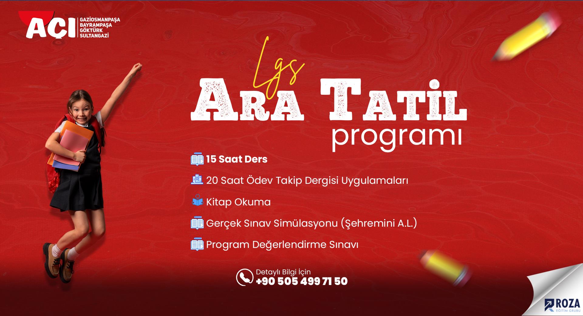 LGS Ara Tatil Banner 