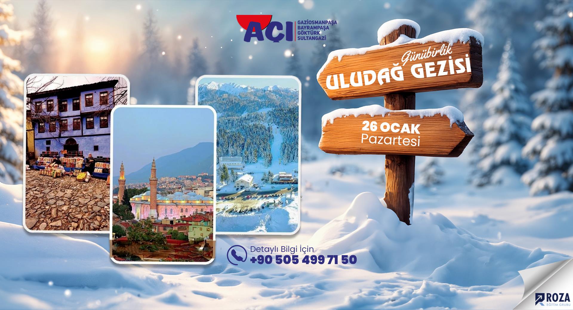 Uludağ Gezisi Banner 